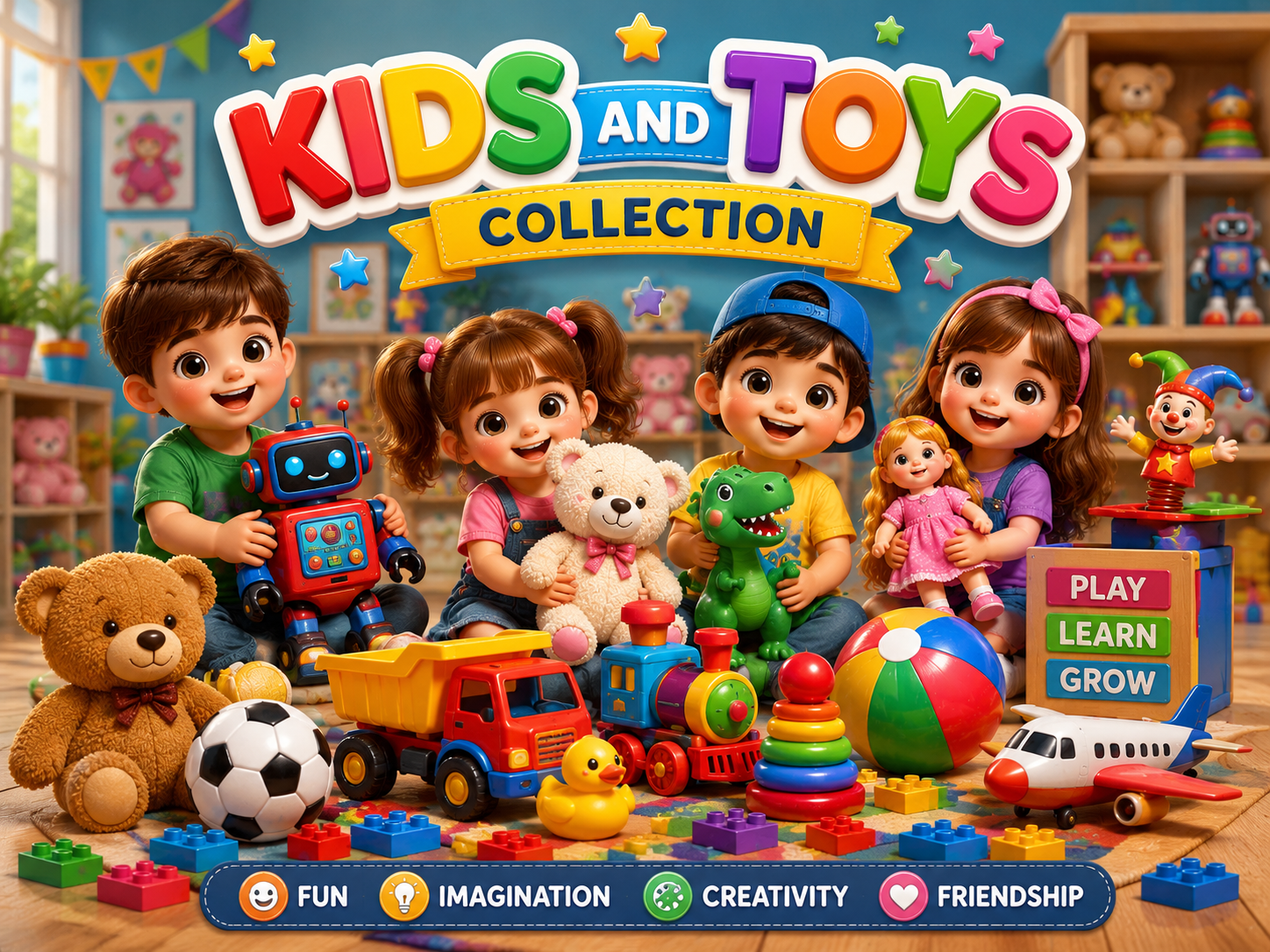 KIDS AND TOYS COLLECTION